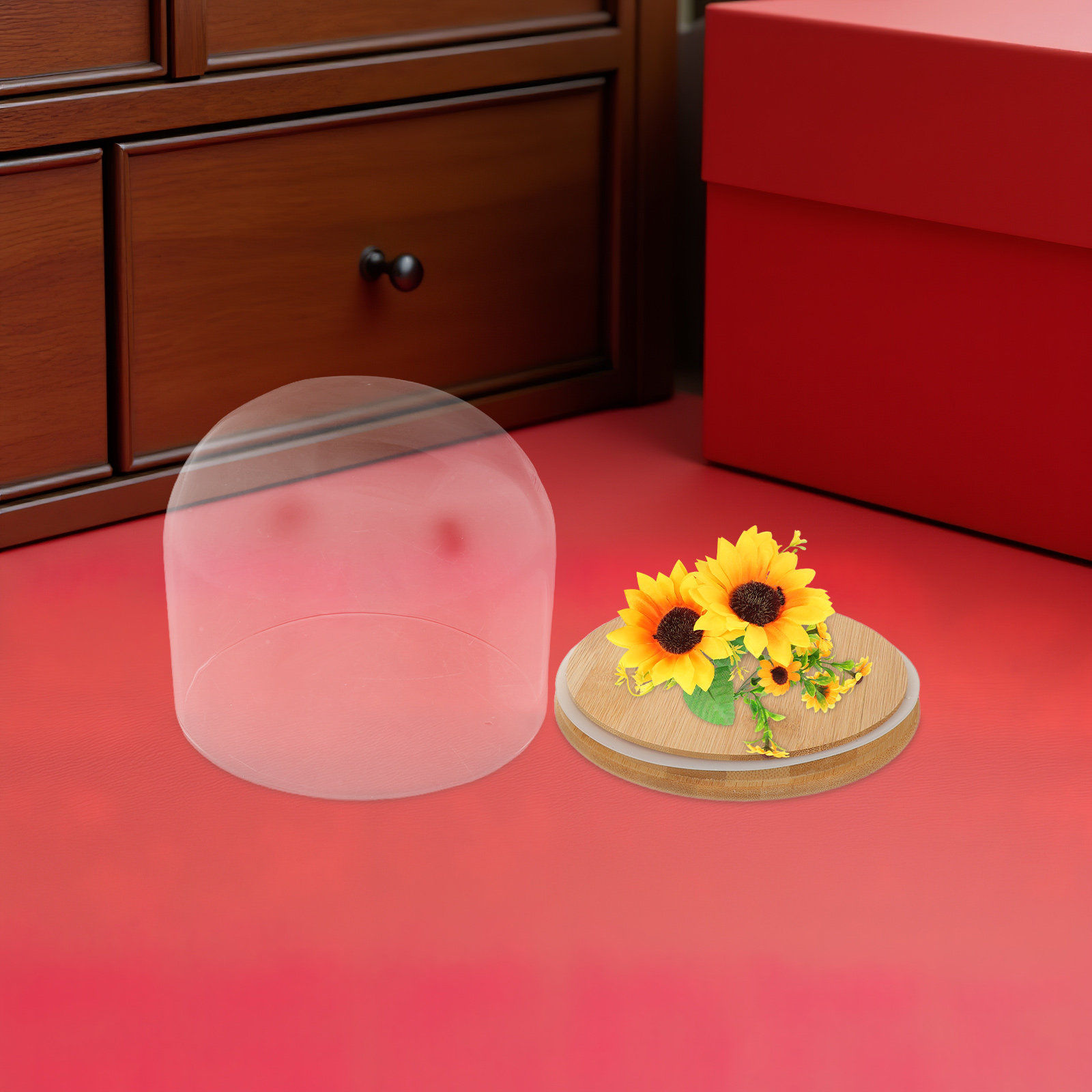 Campana di vetro trasparente c - Plastic Dome Clear recensione e prezzo