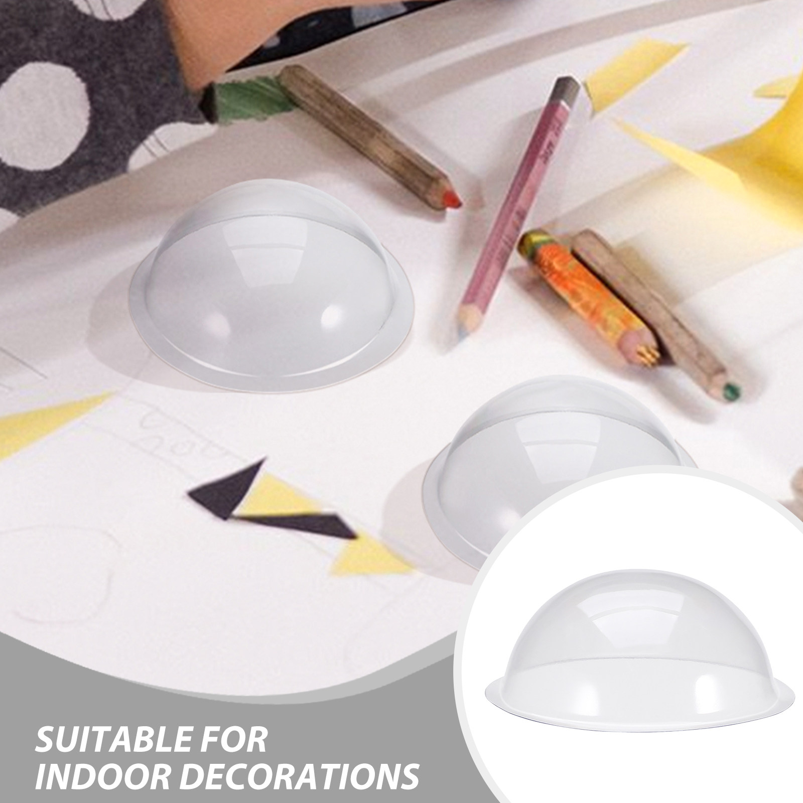 12 pezzi di robuste coperture  - Plastic Dome Clear recensione e prezzo