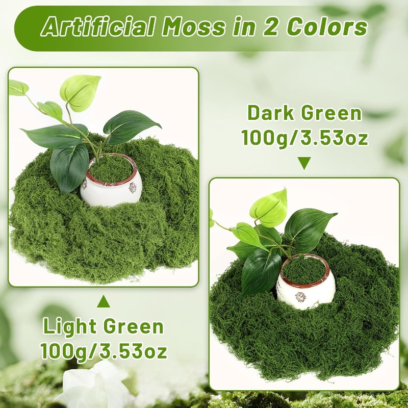 Piante di Muschio Verde Artifi - Sphagnum Moss Dry recensione e prezzo